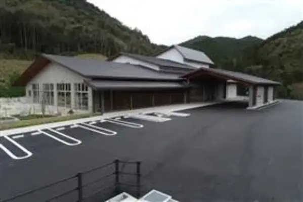 牛深火葬場で葬儀を行なった写真