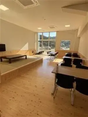 牛深火葬場で葬儀を行なった写真