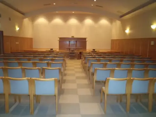 鹿児島市北部斎場で葬儀を行なった写真