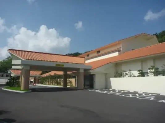 南斎場で葬儀を行なった写真