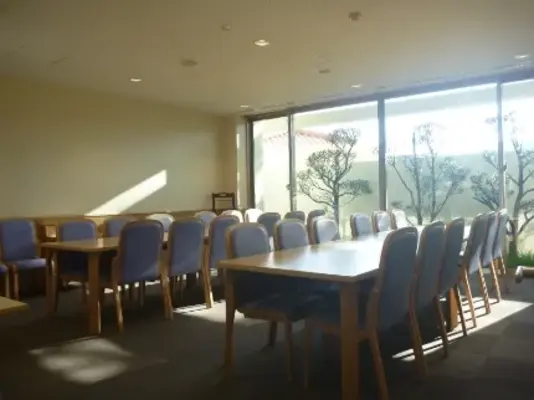 南斎場で葬儀を行なった写真