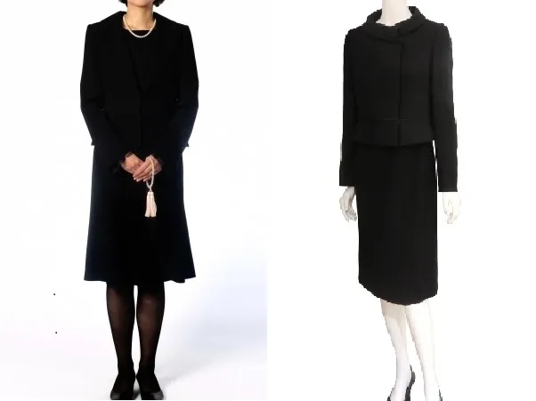 夏の葬儀の服装:女性