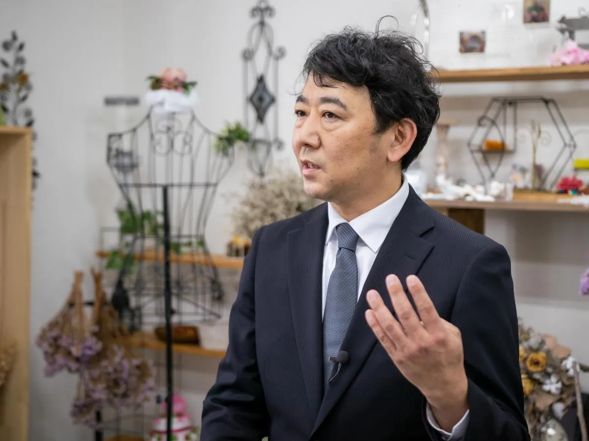 フラワリングセレモニーの根底には黒河内さんの強い想いが