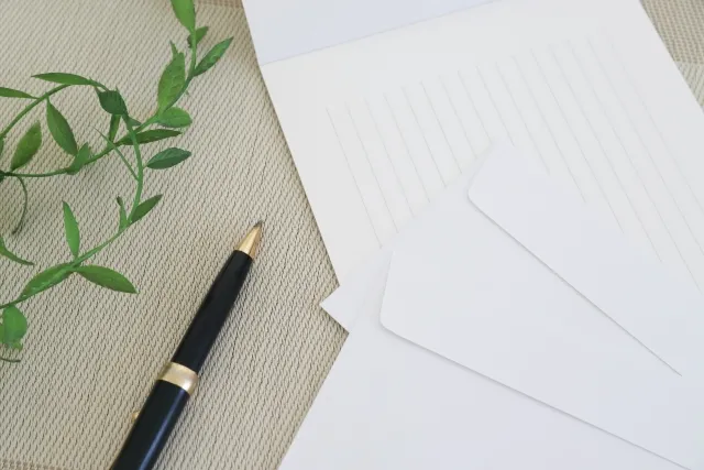 葬儀後のお礼状の書き方・例文