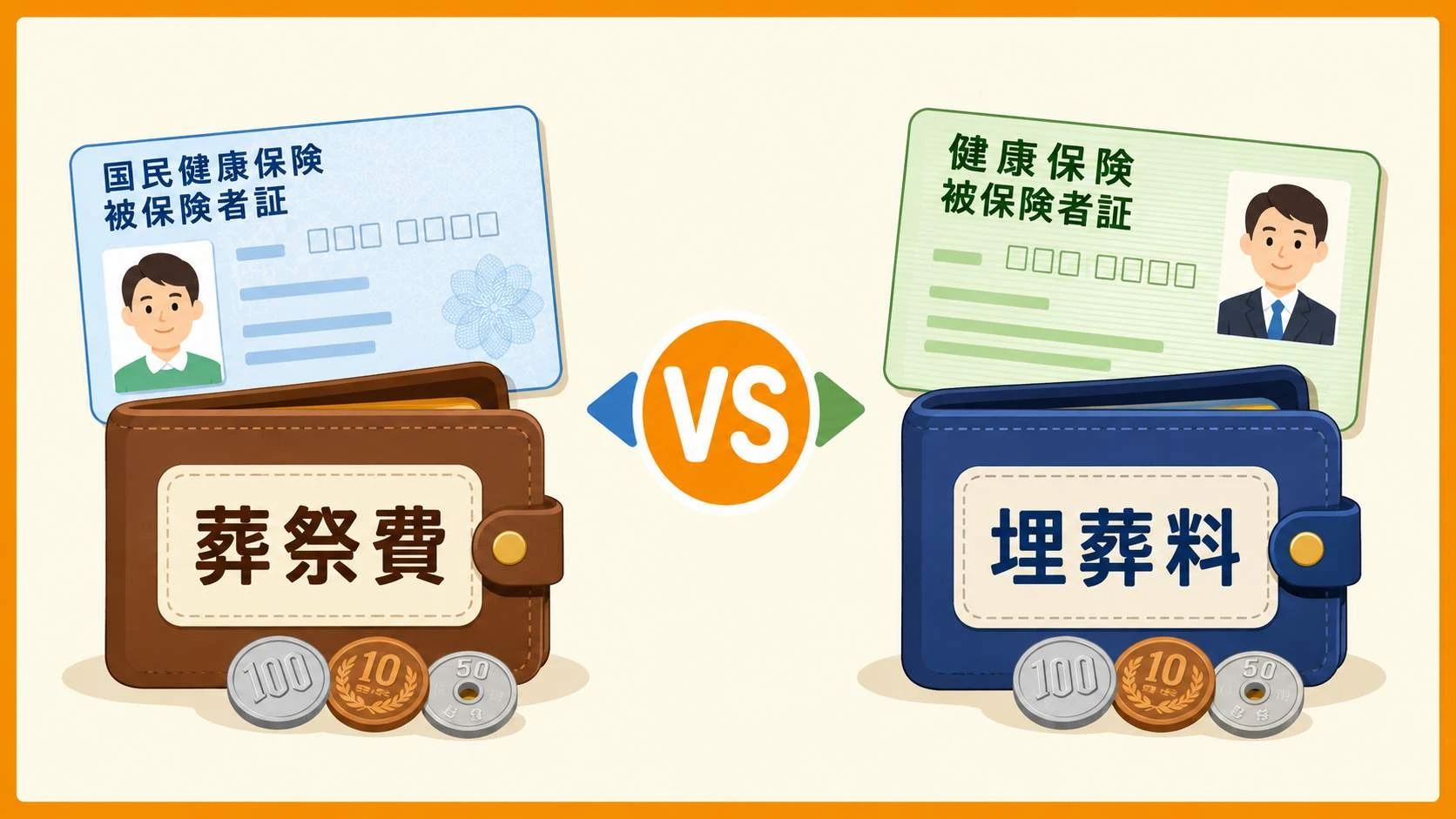 埋葬料との違いは？社会保険・後期高齢者のケース