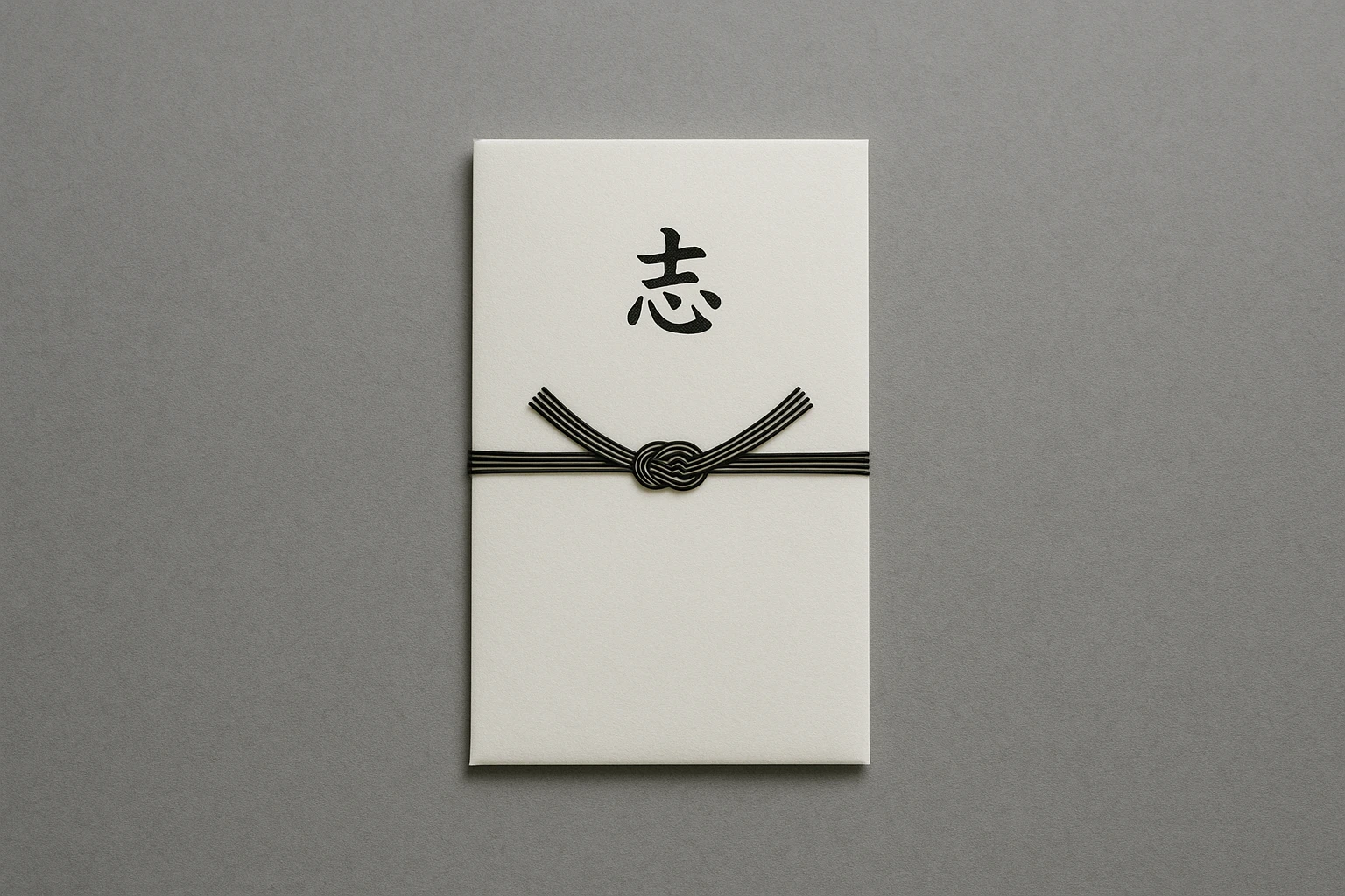 心付けの封筒と表書きの実例