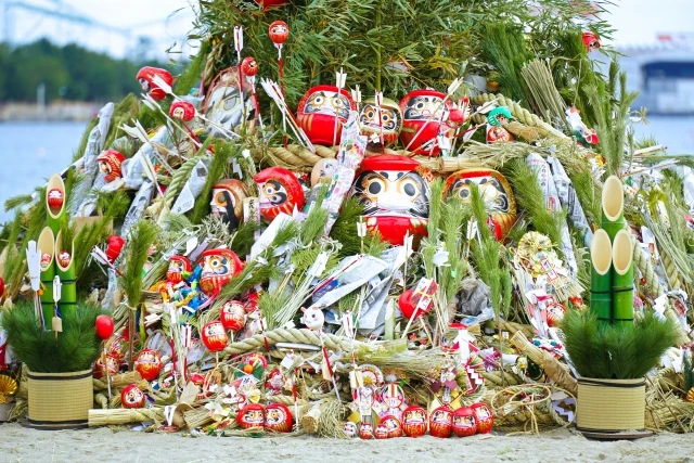 どんど焼きはいつ行う?