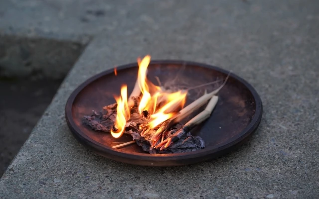 送り火のやり方